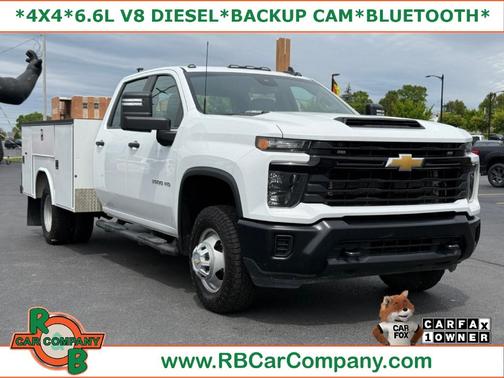White 2024 Chevrolet Silverado 3500 WT