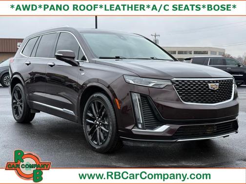 Maroon 2020 Cadillac XT6 Premium Luxury AWD