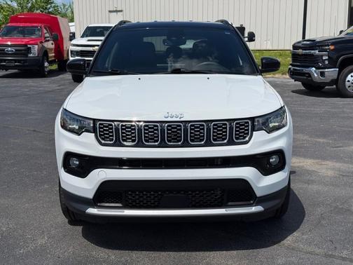 White 2025 Jeep Compass Limited