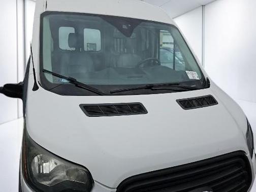 Oxford White 2017 Ford Transit-250 148 WB Medium Roof Cargo