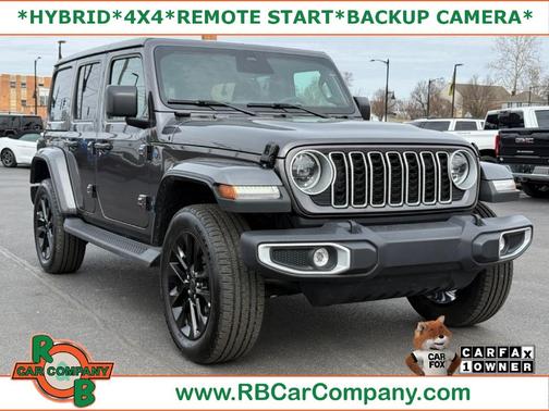 Gray 2025 Jeep Wrangler 4xe Sahara