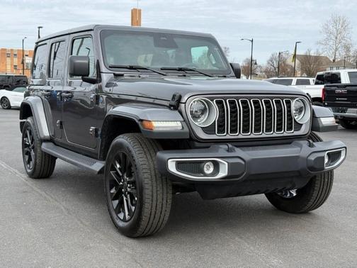 Gray 2025 Jeep Wrangler 4xe Sahara