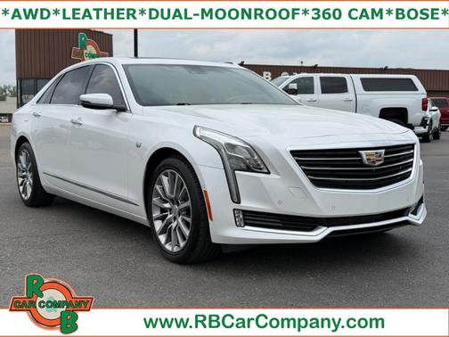 White 2018 Cadillac CT6 3.6L Luxury