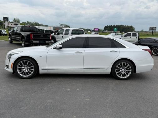 White 2018 Cadillac CT6 3.6L Luxury