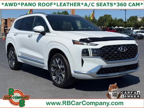 Quartz White 2022 Hyundai SANTA FE Calligraphy