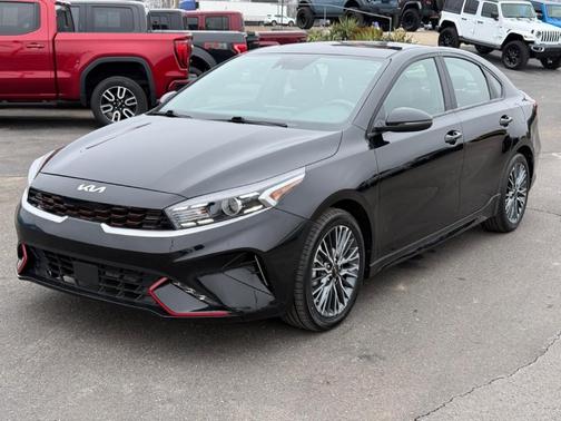 Black 2024 Kia Forte GT-Line