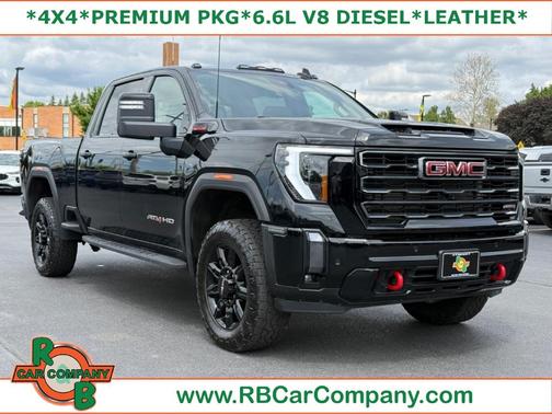 Black 2024 GMC Sierra 2500 AT4