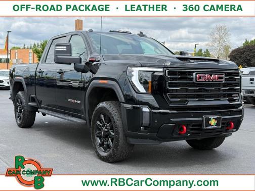 Black 2024 GMC Sierra 2500 AT4