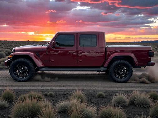 Snazzberry Pearlcoat 2021 Jeep Gladiator Overland