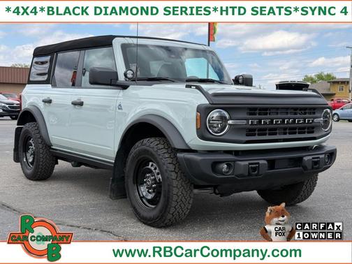Gray 2023 Ford Bronco Black Diamond