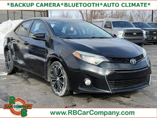 Black 2014 Toyota Corolla S Plus