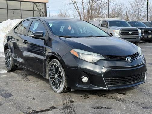 Black 2014 Toyota Corolla S Plus