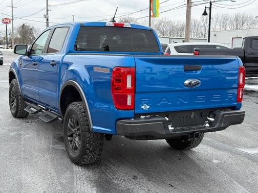 Blue 2022 Ford Ranger XLT