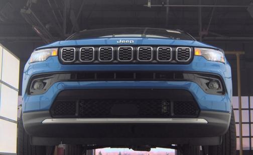 Blue 2025 Jeep Compass Limited