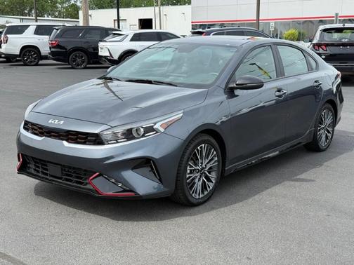 Gray 2022 Kia Forte GT-Line