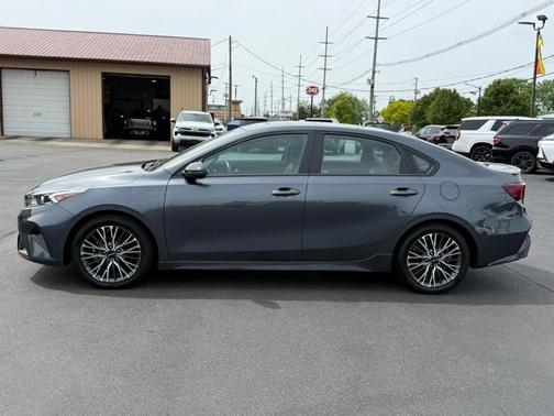 Gray 2022 Kia Forte GT-Line