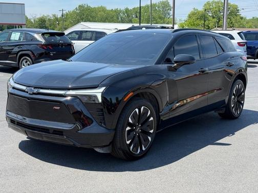 Black 2024 Chevrolet Blazer EV eAWD RS