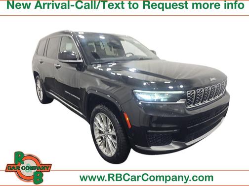 Diamond Black Crystal Pearl 2021 Jeep Grand Cherokee L Summit