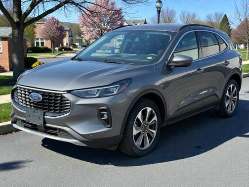 Gray 2024 Ford Escape Platinum
