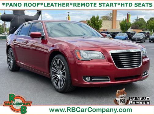 Red 2014 Chrysler 300 S