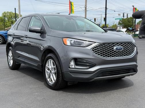 Gray 2024 Ford Edge SEL