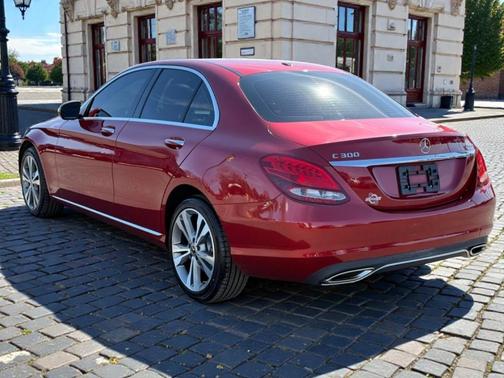 Red 2018 Mercedes-Benz C-Class C 300 4MATIC