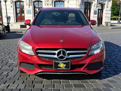 Red 2018 Mercedes-Benz C-Class C 300 4MATIC