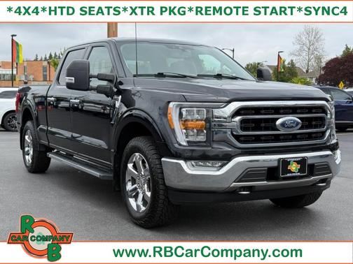 Black 2021 Ford F-150 XLT