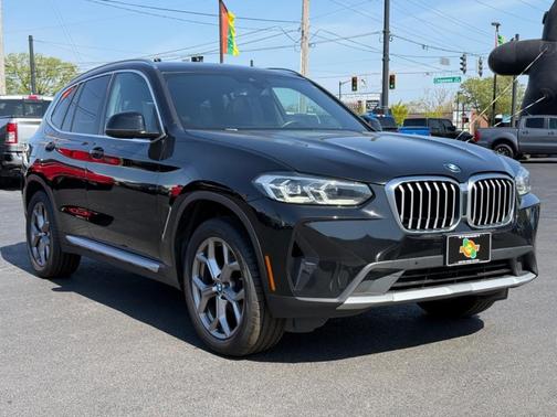 Black 2022 BMW X3 xDrive30i