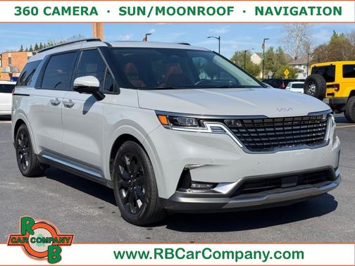 Silver 2024 Kia Carnival SX Prestige