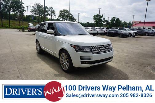 White 2016 Land Rover Range Rover 5.0L Supercharged