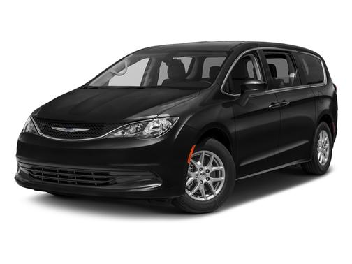 Brilliant Black Crystal Pearlcoat 2017 Chrysler Pacifica Touring