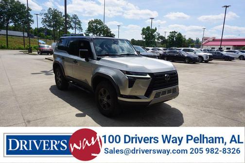Atomic Silver/Black 2024 Lexus GX 550 Overtrail+