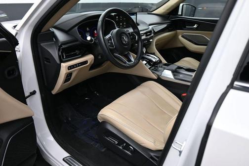 Platinum White Pearl 2023 Acura MDX Advance Package