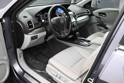 Modern Steel Metallic 2017 Acura RDX Advance Package