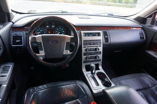 White Platinum Metallic Tri-Coat 2012 Ford Flex Limited