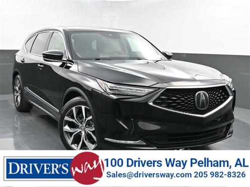 Majestic Black Pearl 2022 Acura MDX Technology Package
