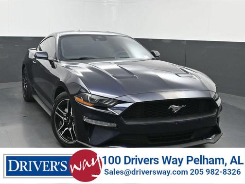 Blue Metallic 2021 Ford Mustang EcoBoost