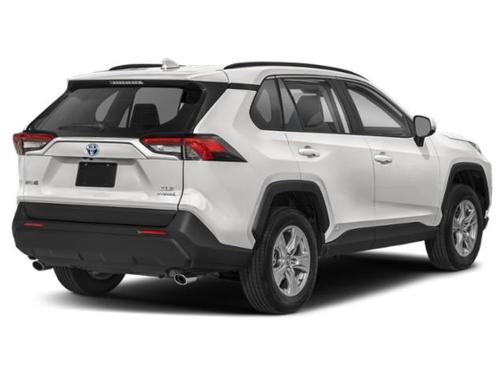 White 2022 Toyota RAV4 Hybrid XLE