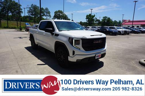 Summit White 2024 GMC Sierra 1500 Elevation