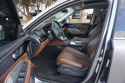 Liquid Carbon Metallic 2023 Acura MDX Advance Package