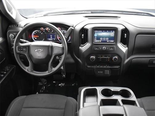 Satin Steel Metallic 2021 Chevrolet Silverado 1500 Custom Trail Boss
