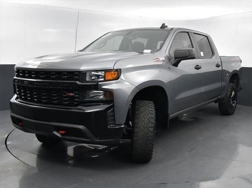 Satin Steel Metallic 2021 Chevrolet Silverado 1500 Custom Trail Boss
