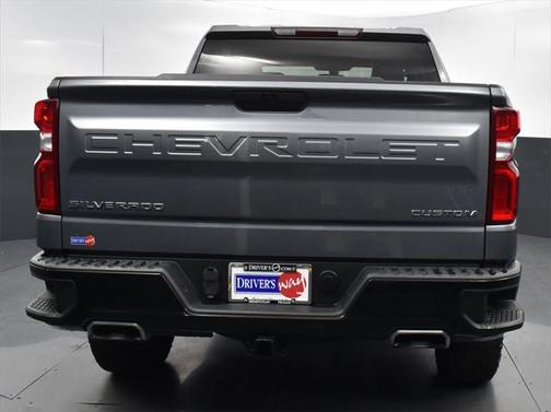 Satin Steel Metallic 2021 Chevrolet Silverado 1500 Custom Trail Boss