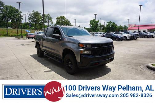 Satin Steel Metallic 2021 Chevrolet Silverado 1500 Custom Trail Boss