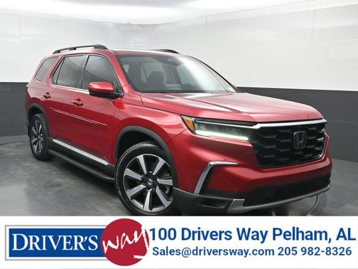 Radiant Red Metallic II 2023 Honda Pilot AWD Elite