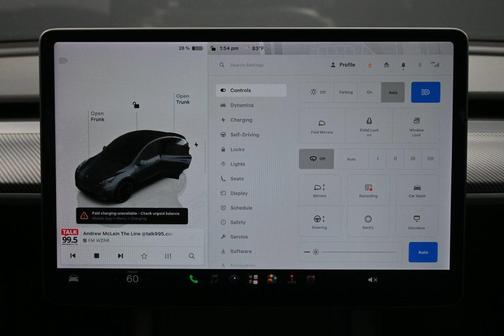 Gray 2022 Tesla Model Y Performance
