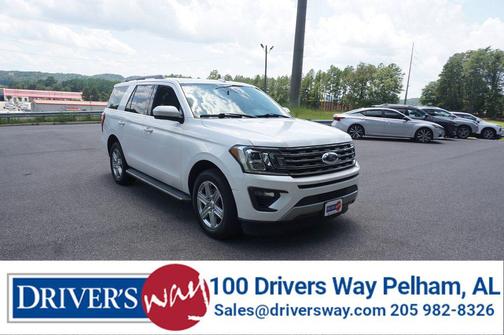White Platinum Clearcoat Metallic 2019 Ford Expedition XLT