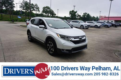 Platinum White Pearl 2019 Honda CR-V Touring