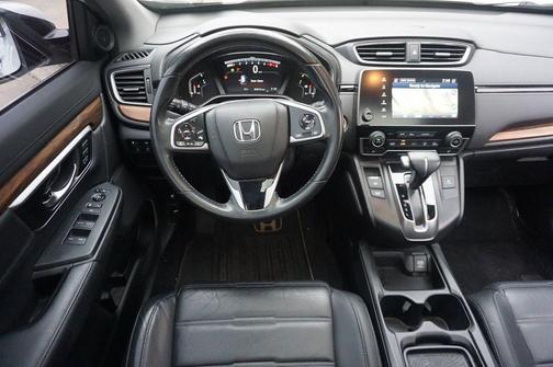Platinum White Pearl 2019 Honda CR-V Touring